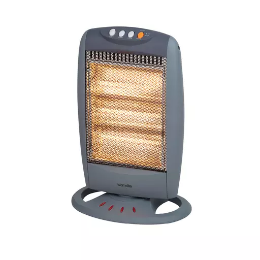 1200W Grey Halogen Heater