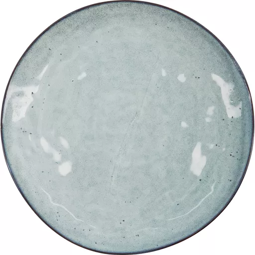 Dinner plate, Rustic, Grey/Blue
