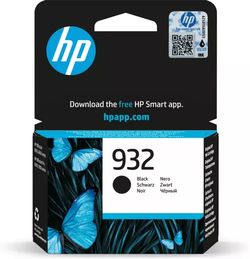 HP CN057AE/932 Ink cartridge black, 400 pages ISO/IEC 24711 8.5ml for HP OfficeJet 6100/7510/7610