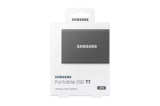 Samsung Portable SSD T7 2000 GB Grey