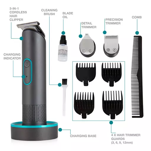 Titan Cordless Hair Clipper Set