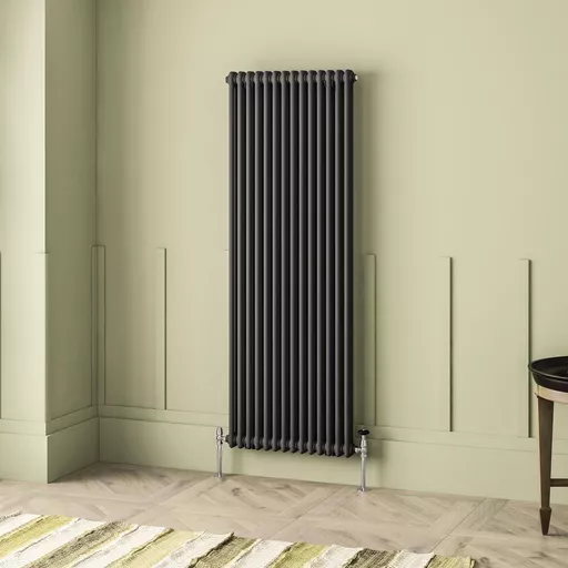 Imperia 2 Column Radiator 1800 x 650mm Matt Anthracite