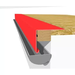 GRP Fibreglass Drip Edge Trim 3m A200 Application.jpg