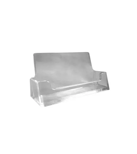 Clear Acrylic Landscape Business Card Stand