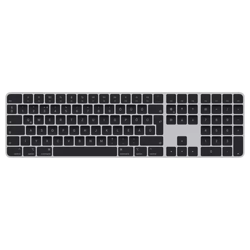 Apple Magic keyboard USB + Bluetooth QWERTZ Hungarian Silver, Black