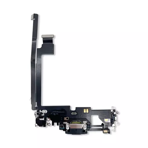 Charging Port Flex Cable (Black) (RECLAIMED) - For iPhone 12 Pro Max