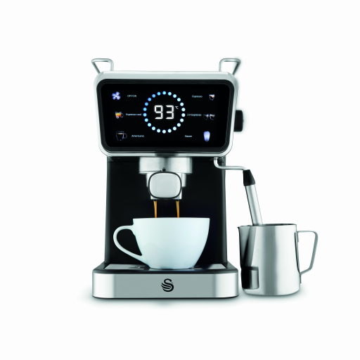 Swan Black Pump Espresso Digital Coffee Machine