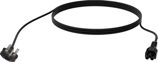 Vision TC 3MUKCVLF/BL power cable Black 3 m BS 1363 IEC C5