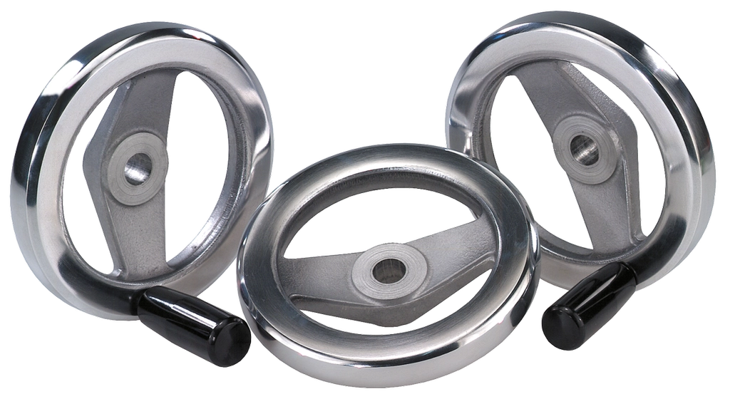 K0162 Inch - Aluminium 2 Spoke Handwheels