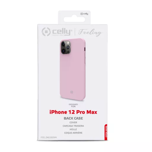 Celly Feeling mobile phone case 17 cm (6.7") Cover Pink