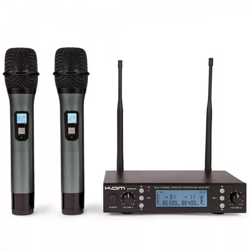 KAM KWM1940 Dual UHF Wireless Handheld System