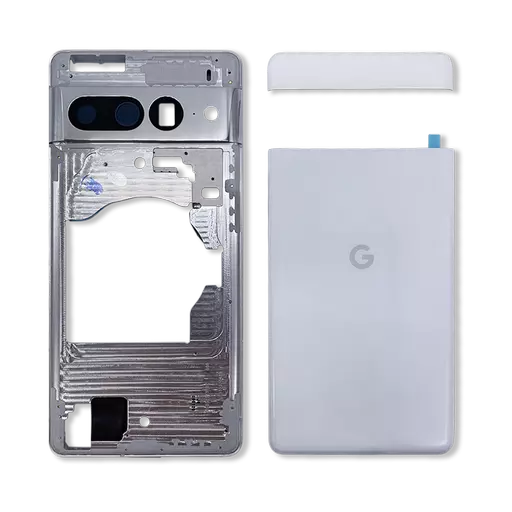 Back Housing (Snow) (RECLAIMED) - For Google Pixel 7 Pro