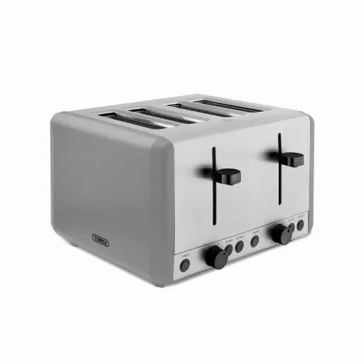 Sera 4 Slice Toaster With Smoked Chrome Trim