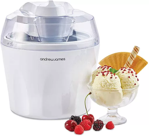 Ice Cream Maker 1.5L White