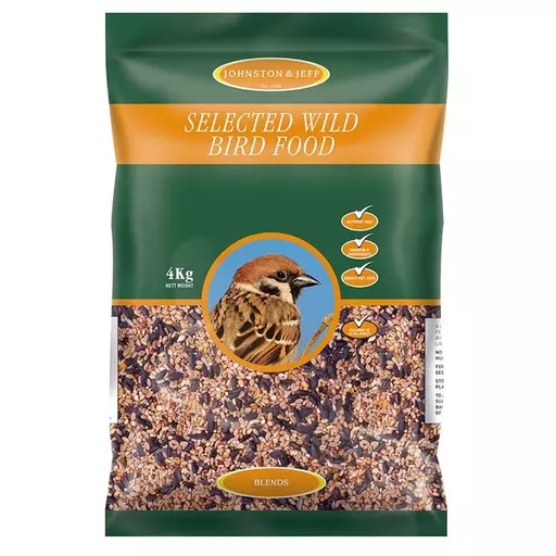 Selected wild bird food
