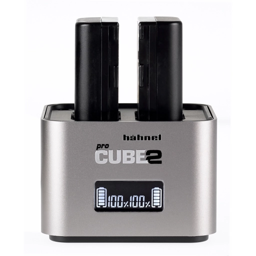 Hahnel Pro Cube 2 Dual Charger for Phase One P, IQ, Credo and XF batteries