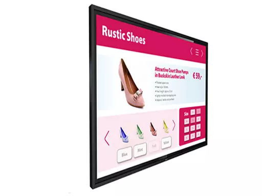 Philips 55BDL3452T/00 Signage Display Digital signage flat panel 139.7 cm (55") IPS Wi-Fi 400 cd/m² 4K Ultra HD Touchscreen Built-in processor Android 8.0