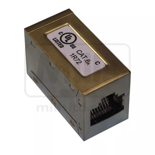 Cat6a Shielded  RJ45 Through Coupler