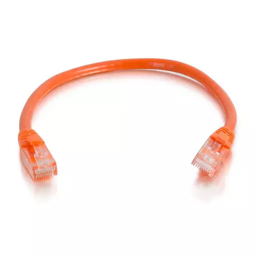 C2G 2m Cat6 Booted Unshielded (UTP) Network Patch Cable - Orange