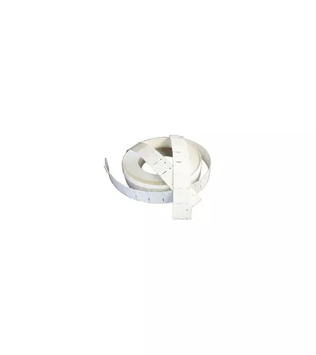 White Roll of Perforated Tagging Tickets - 38mm x 25mm (Pack of 2000)