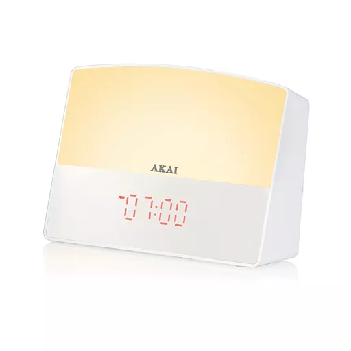 Clock Wake Up Light FM Radio