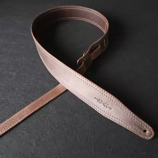 GS41 Dark Brown Guitar Strap - second