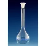 Volumetric Flask , Class A, Borosilicate Glass 3.3, PE Stopper, With Batch Certificate