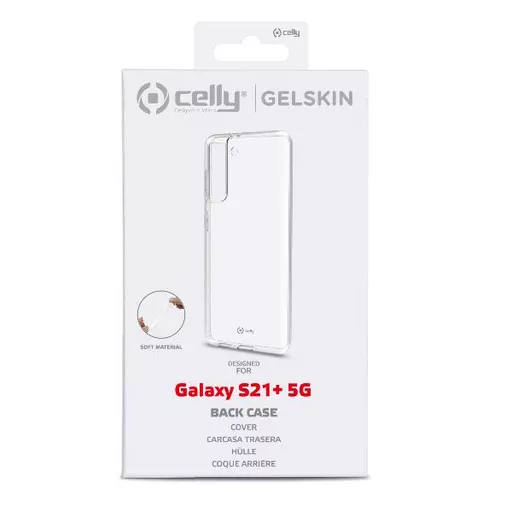 Celly GELSKIN995 mobile phone case 17.3 cm (6.8") Cover Transparent