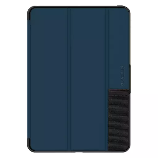 OtterBox Symmetry Folio Case for iPad 7th/8th/9th gen, Shockproof, Drop proof, Slim Protective Folio Case, Tested to Military Standard, Blue, No Retail Packaging