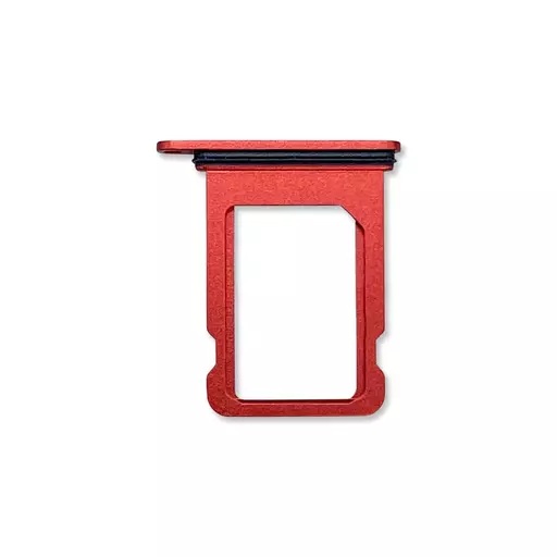 Sim Card Tray w/ Rubber Gasket (Red) (CERTIFIED) - For iPhone 13 Mini