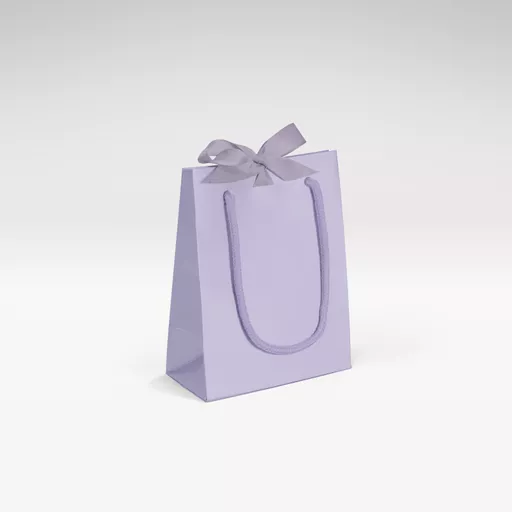 Metallic Lavandula Luxury Paper Bag