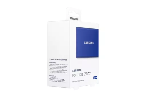 Samsung Portable SSD T7 500 GB Blue