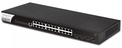 Draytek G2280x Managed Gigabit Ethernet (10/100/1000) 1U Black, Steel