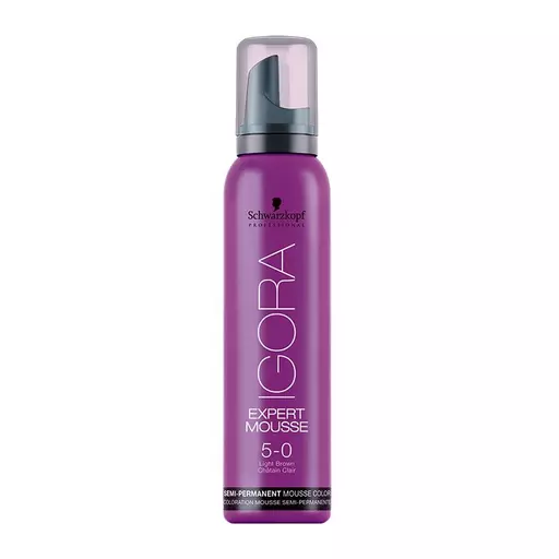 Schwarzkopf Igora Expert Mousse 100ml 5-0 Light Brown