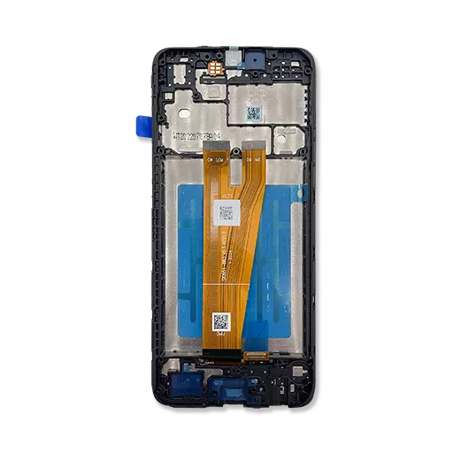 LCD Screen Assembly (With Frame) (Service Pack) (Black) - Galaxy A04 (2022) (A045)