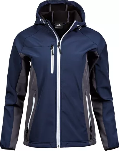 Ladies' Hooded Lightweight Performance Softshell