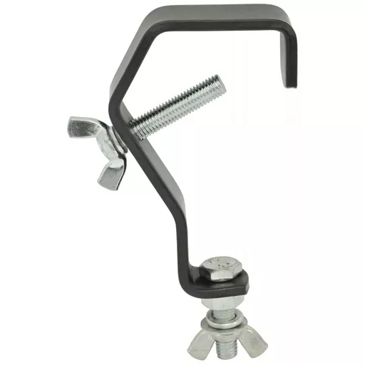 QTX G Shape Mounting Hook for Light Effects - Black
