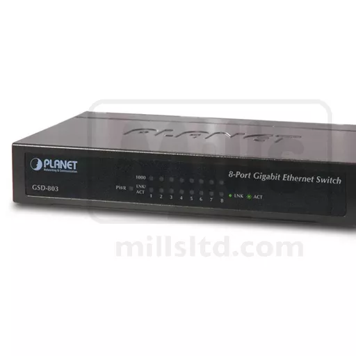 Planet GSD-803 Gigabit Ethernet Desktop Switch 8 Port