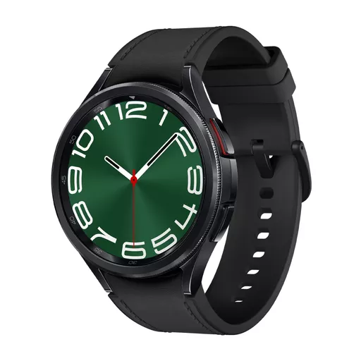 Samsung Galaxy Watch6 Classic SM-R965FZKAEUA smartwatch / sport watch 3.81 cm (1.5") OLED 47 mm Digital 480 x 480 pixels Touchscreen 4G Black Wi-Fi GPS (satellite)