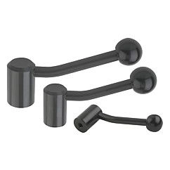 K0176 - Control Handles In Steel With Locating Hole & Female Thread Size M8-M20