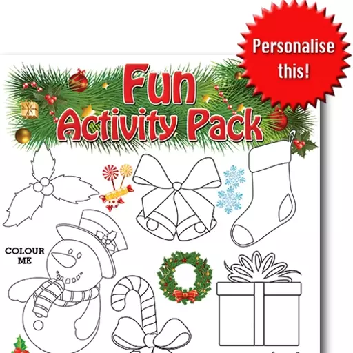 CHRISTMAS FUN ACTIVITY Pack - Pack of 100 - MP3433