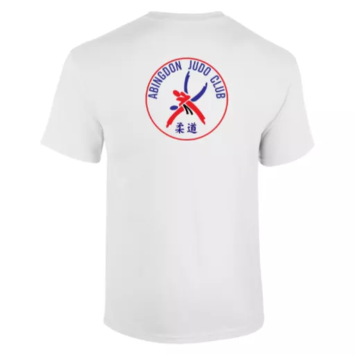 AbingdonJudoClub_GildanCottonTee_White_Back.png