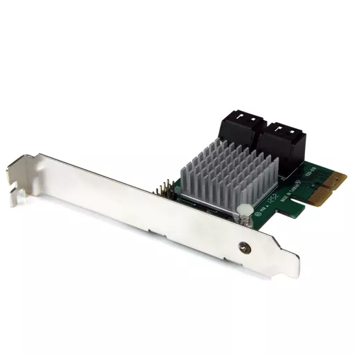 StarTech.com 4 Port PCI Express 2.0 SATA III 6Gbps RAID Controller Card with HyperDuo SSD Tiering