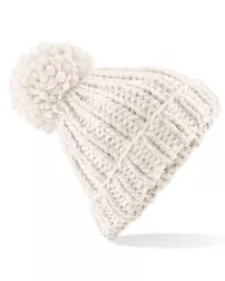 Oversized Hand-Knitted Beanie