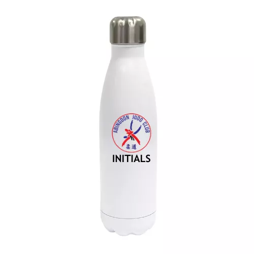 Abingdon Judo Club Steel Screw Top Water Bottle