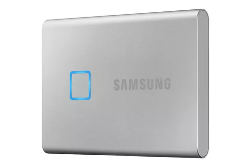 Samsung Portable SSD T7 Touch 500GB - Silver