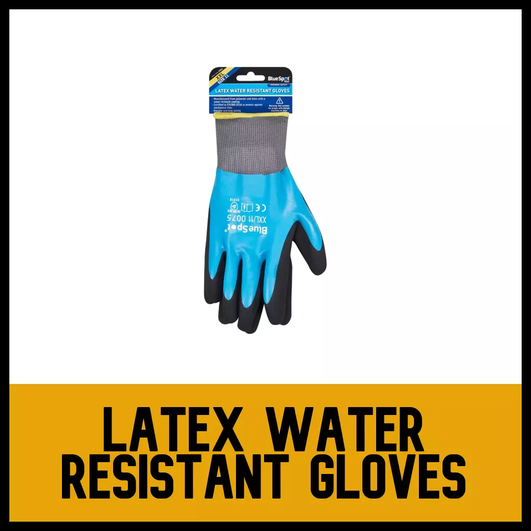 Latex Water-Resistant Gloves