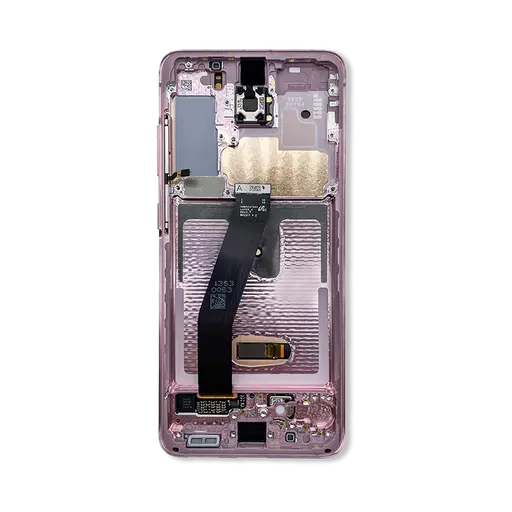 OLED Screen Assembly (Service Pack) (Pink) (No Camera) - Galaxy S20 (G980) / S20 5G (G981)