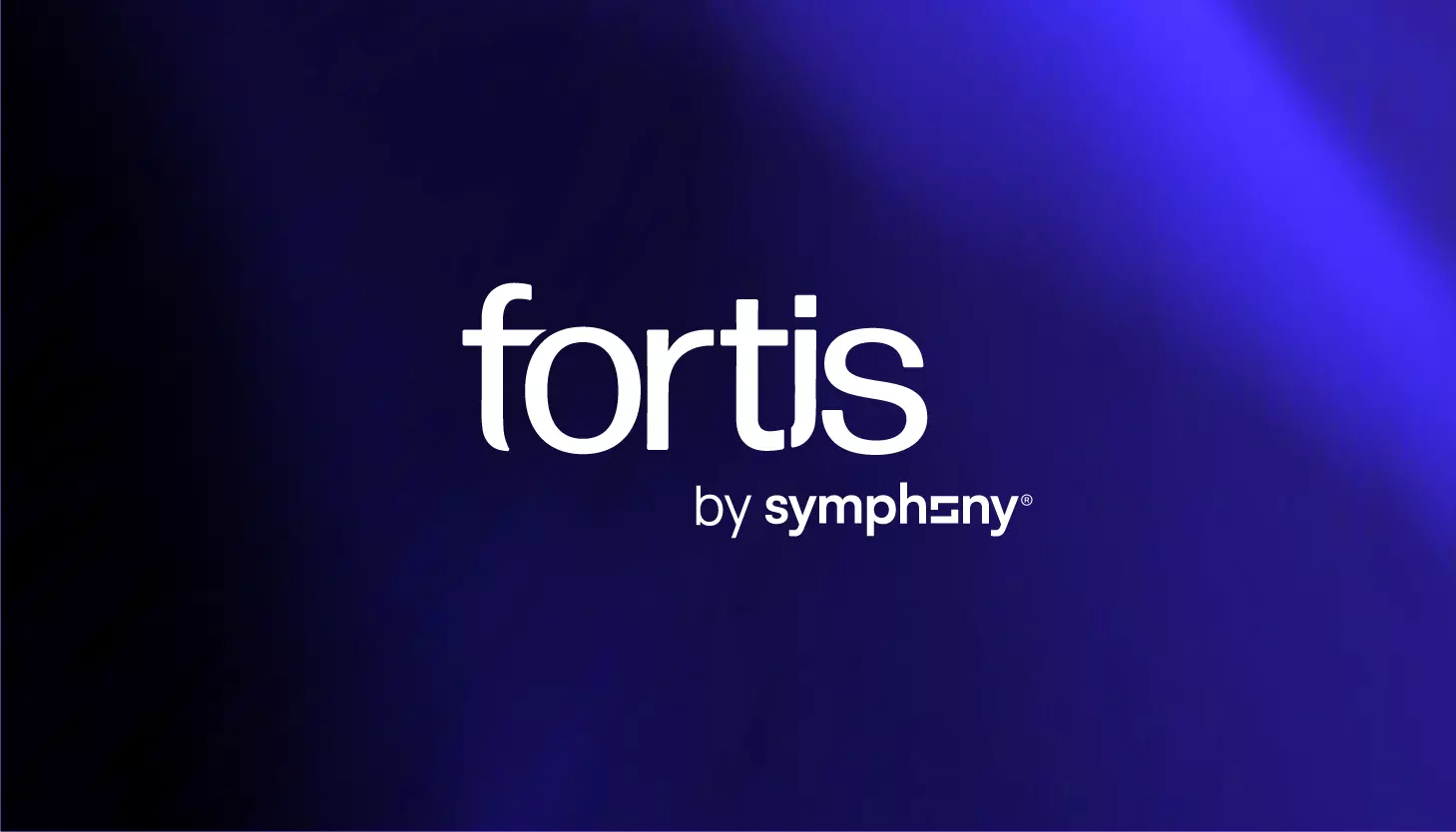 Feature Image of the Fortis wordmark on the a purple gradient background