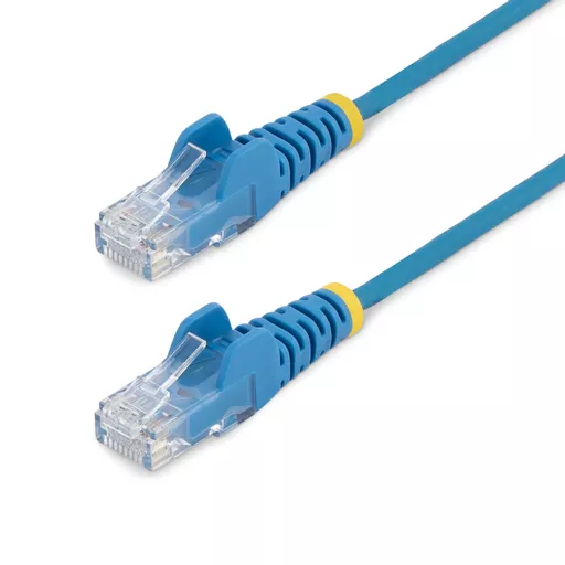 StarTech.com 2.5 m CAT6 Cable - Slim - Snagless RJ45 Connectors - Blue